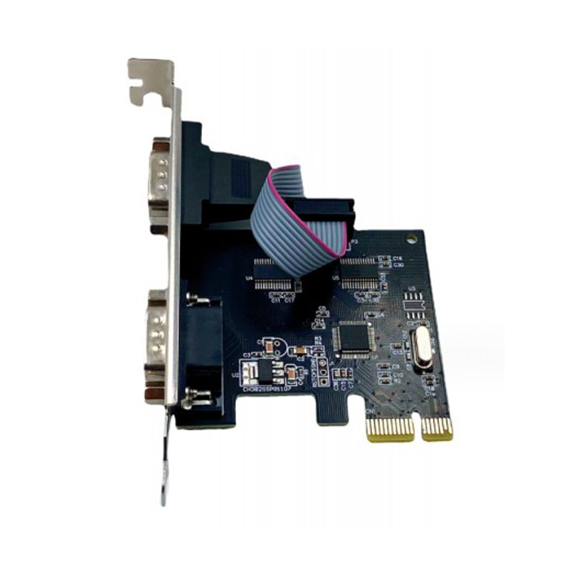 Контроллер KS-is PCIe COM 2xRS232 x 2 KS-575L1 контроллер ks is pcie 2xusb 3 0 ks 576l1