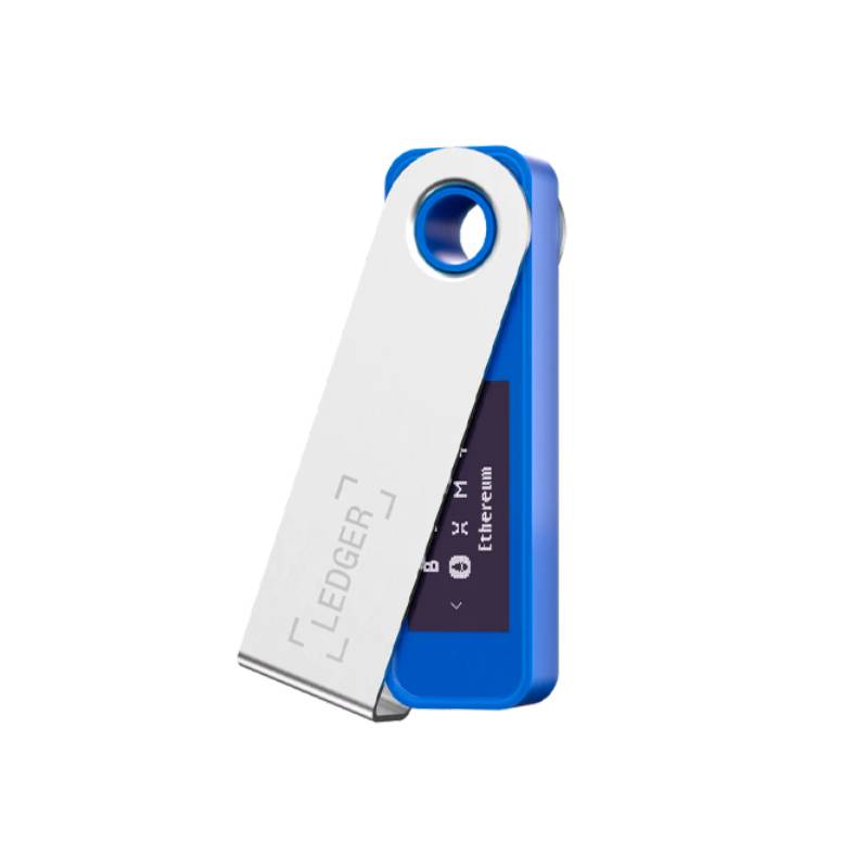 Аппаратный криптокошелек Ledger Nano S Plus Deepsea Blue