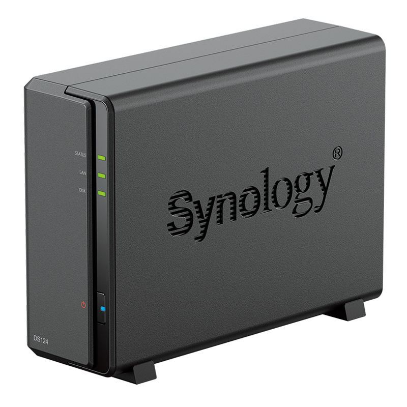Сетевое хранилище Synology DS124 сетевое хранилище synology 1bay ds120j