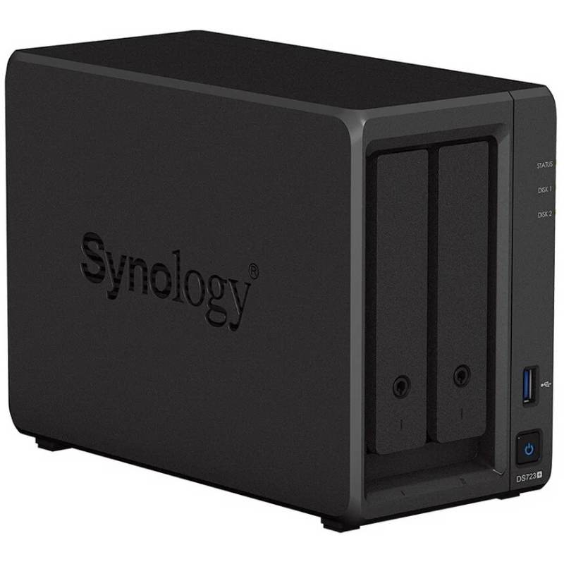 Сетевое хранилище Synology DS723+ сетевое хранилище synology 1bay ds120j