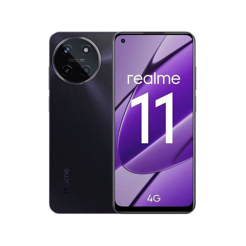 Сотовый телефон Realme 11 8/128Gb LTE Black сотовый телефон realme 11 pro 5g 8 128gb black