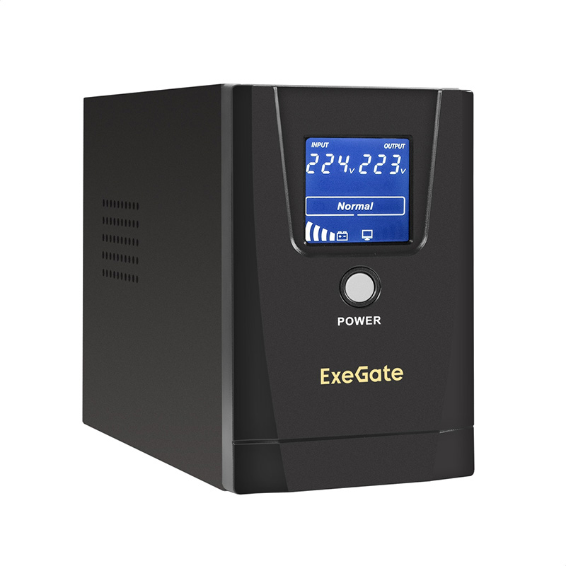 Источник бесперебойного питания ExeGate SpecialPro Smart LLB-500.LCD.AVR.4C13.USB EX294610RUS