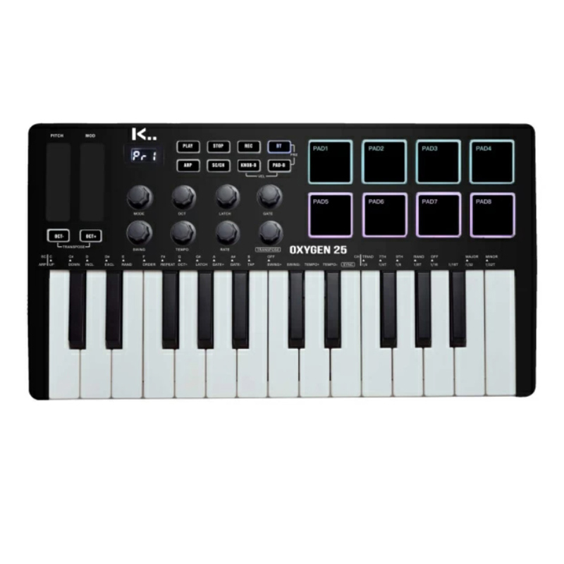 MIDI-клавиатура Koobic OxyGen 25 387088 midi клавиатуры koobic oxygen 25