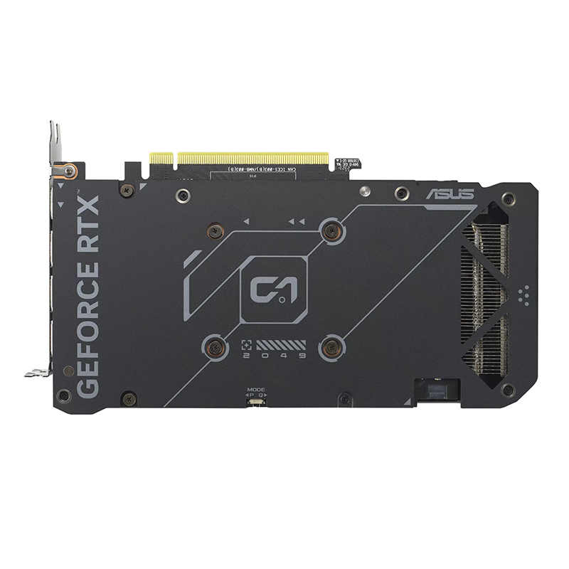 фото Видеокарта asus geforce rtx 4060ti 2595mhz pci-e 4.0 16384mb 18000mhz 128 bit hdmi 3xdp dual-rtx4060ti-o16g