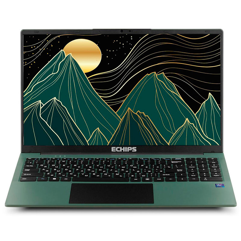 

Ноутбук Echips Malachite NQ15E (Intel Celeron N100 1.1Ghz/8192Mb/256Gb SSD/Intel UHD Graphics/Wi-Fi/Bluetooth/Cam/15.6/1920x1080/Windows 11 Pro), NQ15E