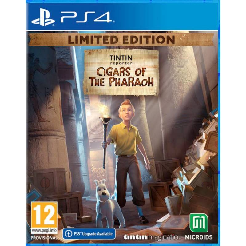 Игра Tintin Reporter: Cigars of the Pharaoh Лимитированное издание для PS4 / PS5 цена и фото