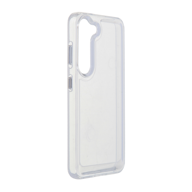 Чехол mObility для Samsung Galaxy S23 Plastic Transparent УТ000037687 чехол защитный vlp plastic case для macbook pro 16 2019 2020 темно синий