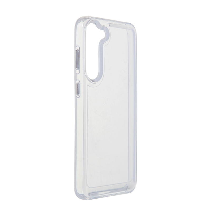 Чехол mObility для Samsung Galaxy S23 Plus Plastic Transparent УТ000037686 чехол защитный vlp plastic case для macbook pro 16 2019 2020 светло розовый