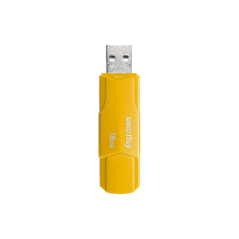 USB Flash Drive 16Gb - SmartBuy Clue USB Yellow SB16GBCLU-Y usb flash drive 16gb smartbuy ufd 2 0 twist pink sb016gb2twp