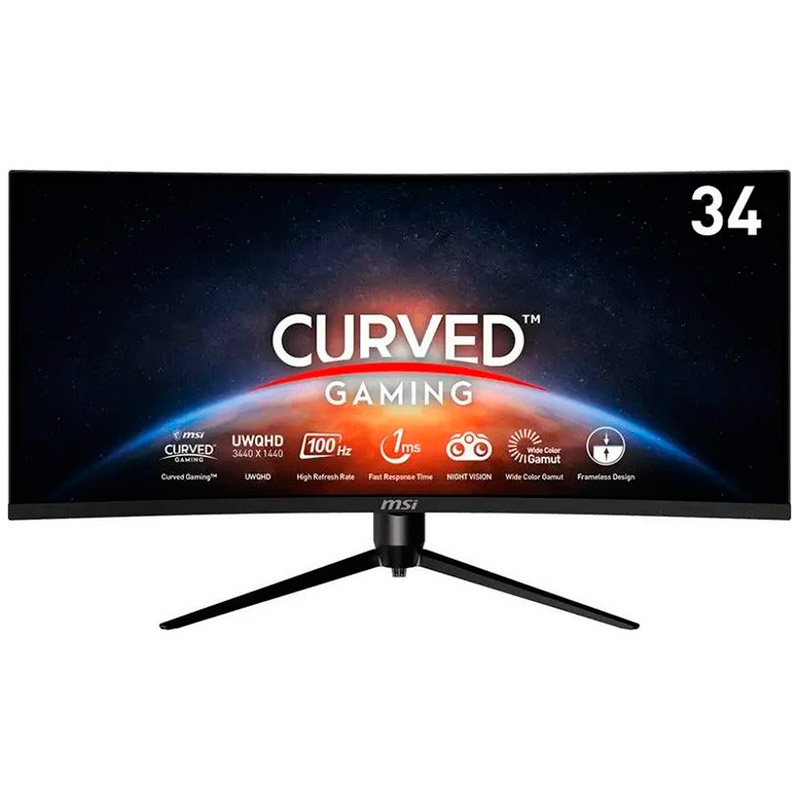 

Монитор MSI MAG 342CQPV Black 9S6-3DB64H-060, MAG342CQPV