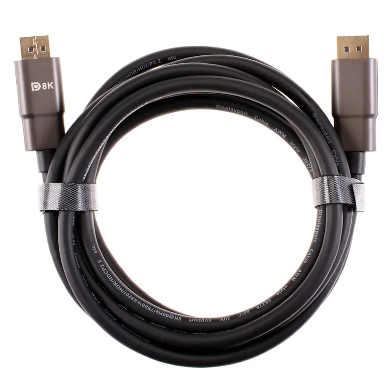 фото Аксессуар aopen displayport - displayport v1.4 3m acg633-3m