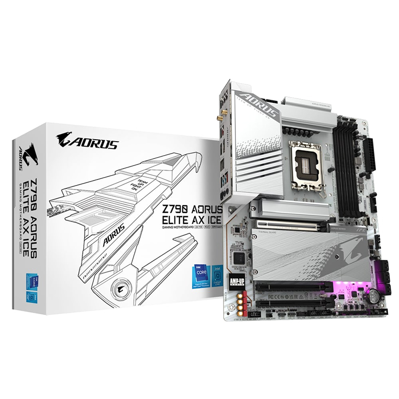 фото Материнская плата gigabyte z790 a elite ax ice