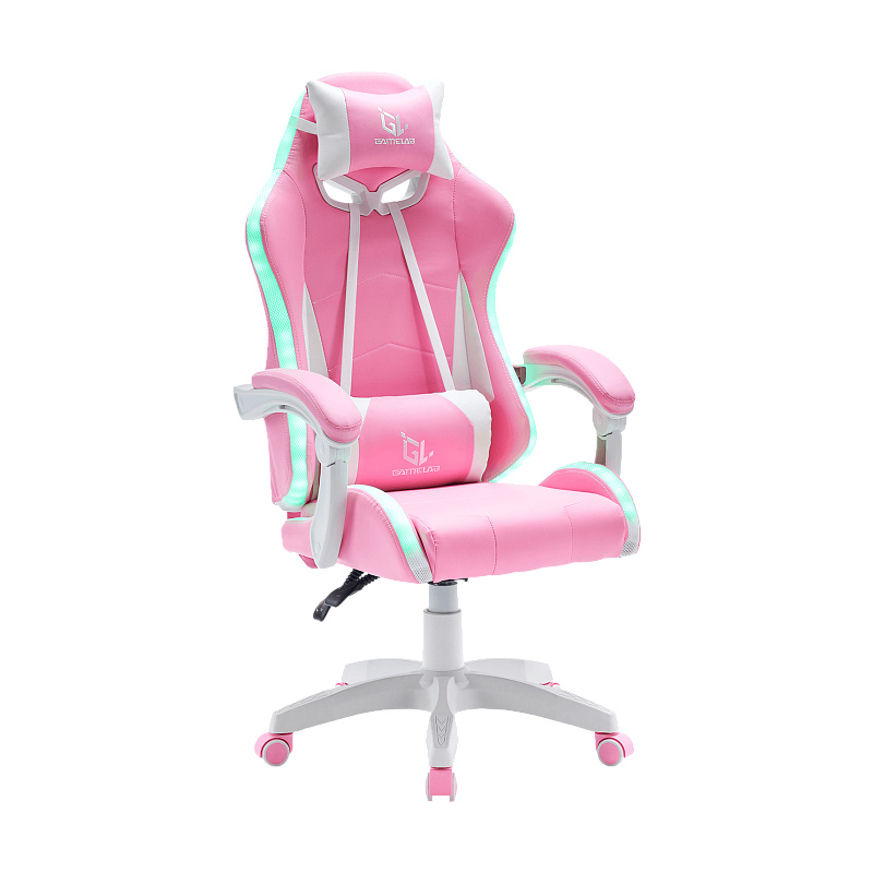 цена Компьютерное кресло Gamelab Tetra RGB Pink GL-425