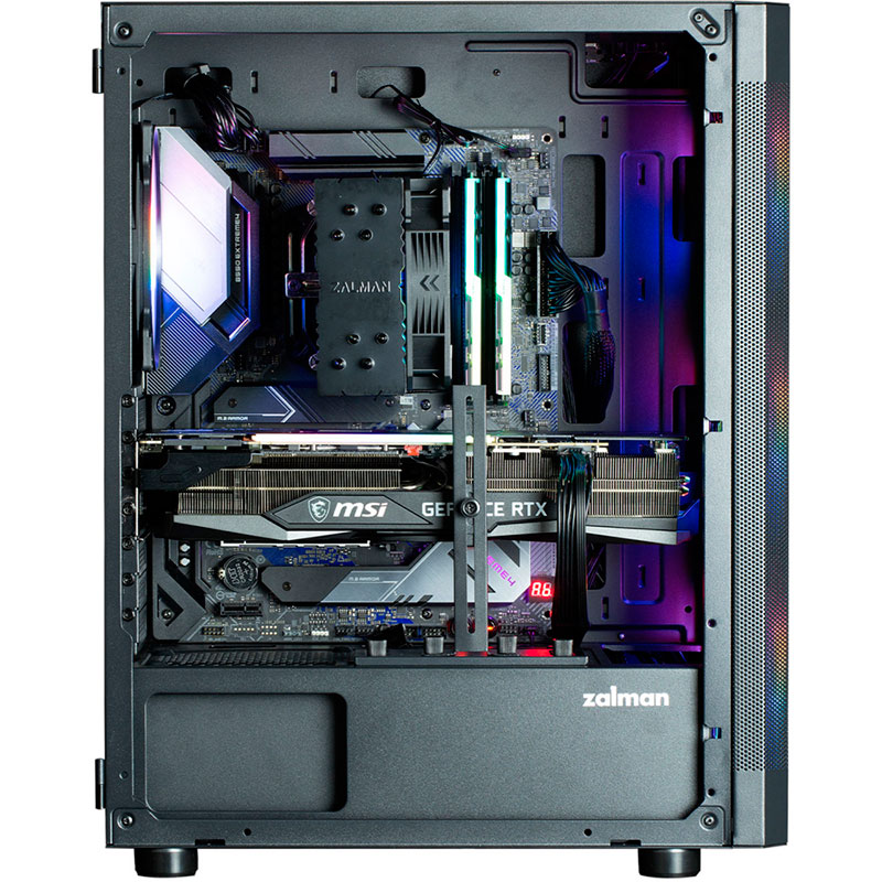 Корпус Zalman Miditower i4 TG Black без БП