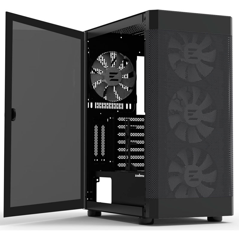 Корпус Zalman Miditower i4 TG Black без БП