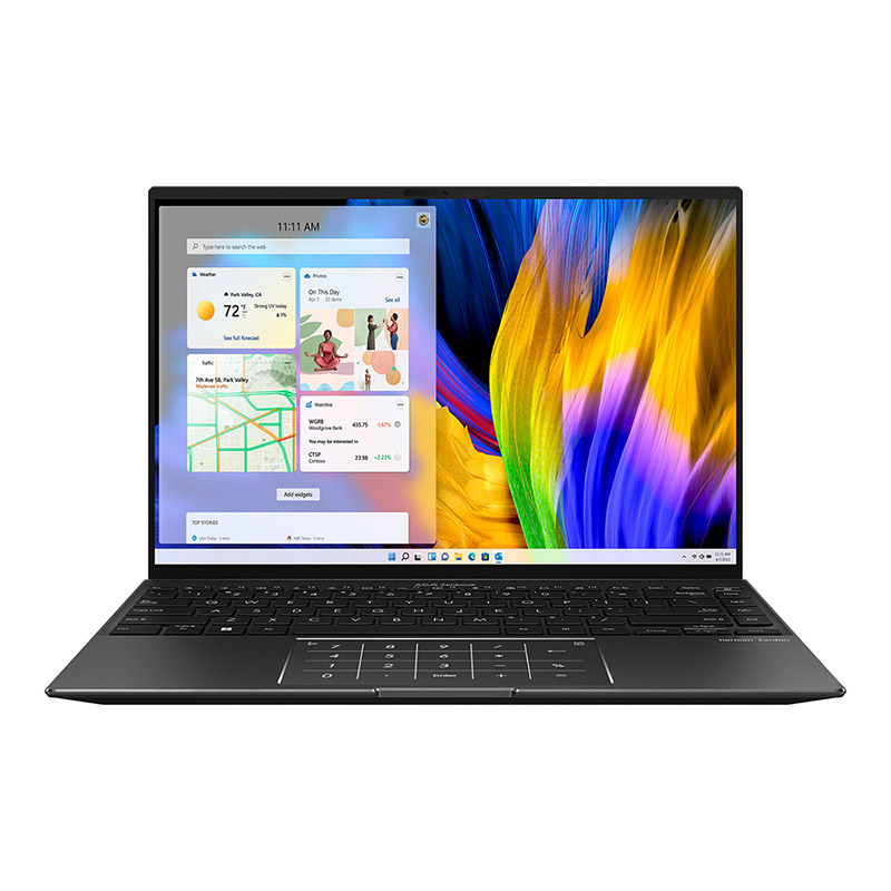 Ноутбук ASUS Zenbook 14X UM5401QA-L7256 Black 90NB0UR5-M00FZ0 ( AMD Ryzen 7 5800H 3.2 Ghz/16384Mb/1Tb SSD/AMD Radeon Graphics/Wi-Fi/Bluetooth/Cam/14/2880x1800/No OS)