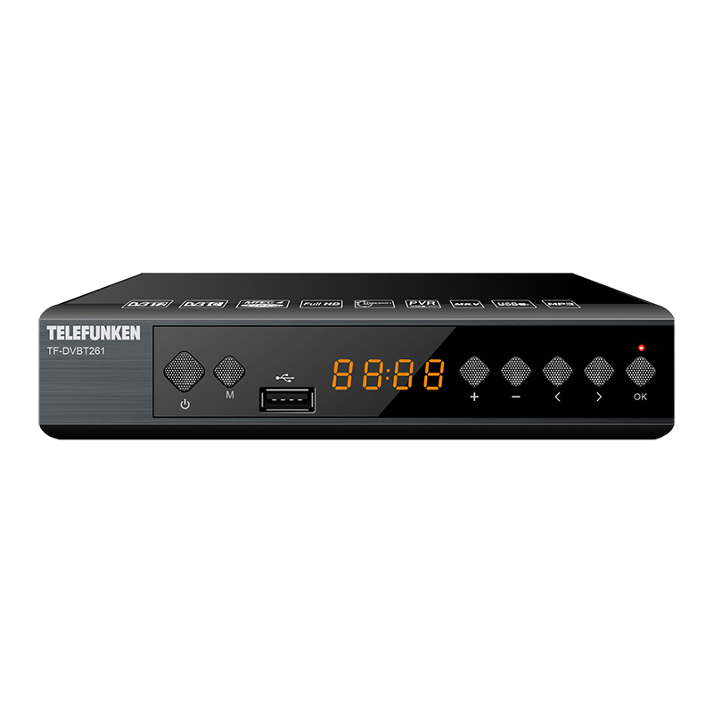Telefunken TF-DVBT261 радиоприемник telefunken tf 1694ub