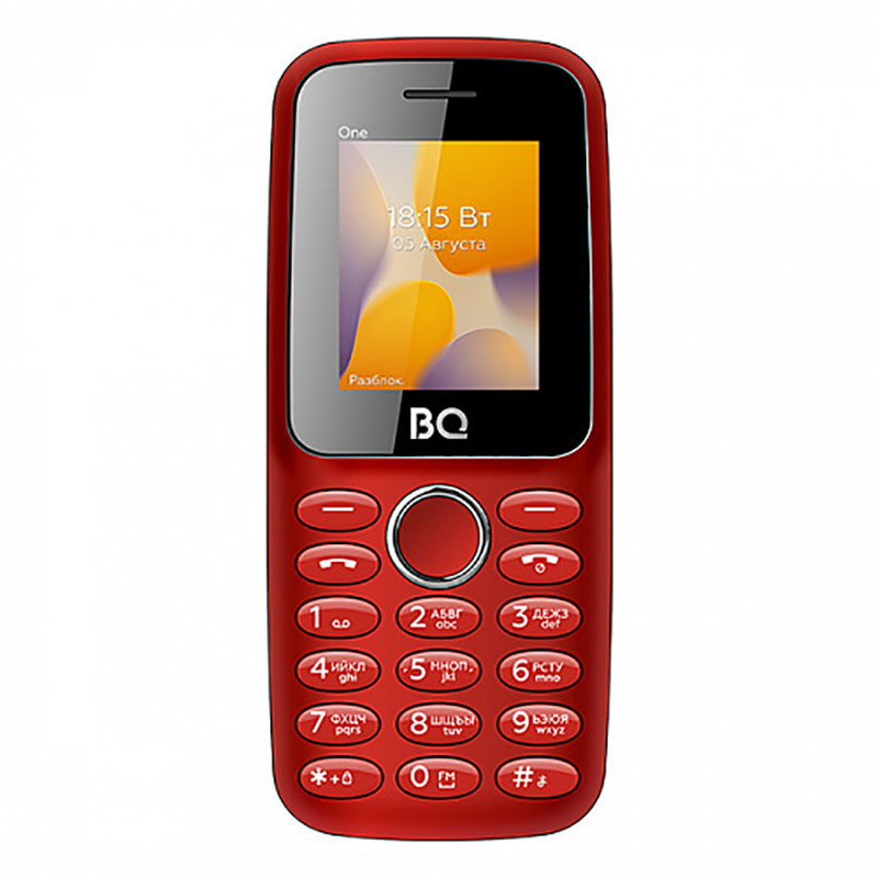 Сотовый телефон BQ 1800L One Red