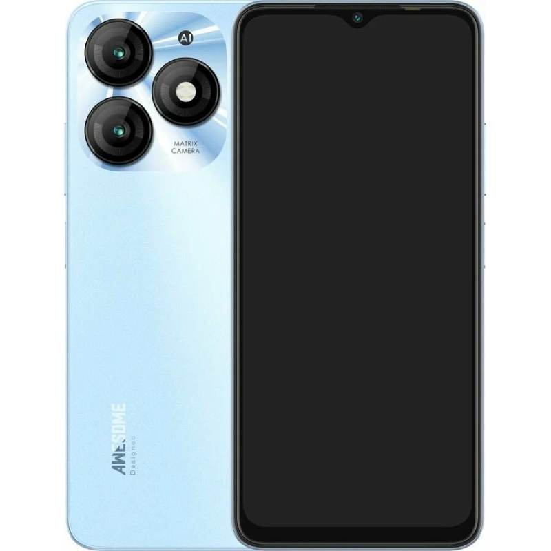 Сотовый телефон Itel A70 4/256Gb Azure Blue мобильный телефон xiaomi 12 pro 12 256gb blue синий global version