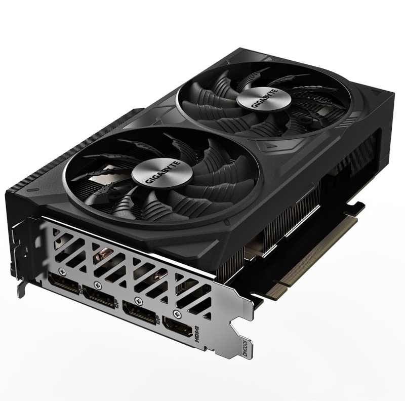 фото Видеокарта gigabyte nvidia geforce rtx 4070 windforce 2x oc 12g 2490mhz pci-e 4.0 12288mb 21000mhz 192-bit 3xdp hdmi gv-n4070wf2oc-12gd