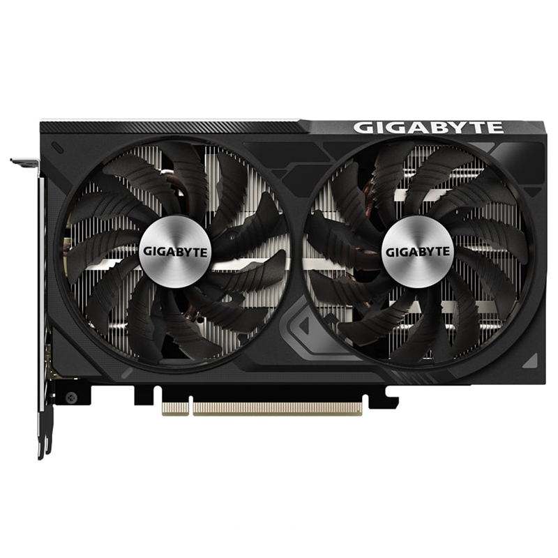 фото Видеокарта gigabyte nvidia geforce rtx 4070 windforce 2x oc 12g 2490mhz pci-e 4.0 12288mb 21000mhz 192-bit 3xdp hdmi gv-n4070wf2oc-12gd