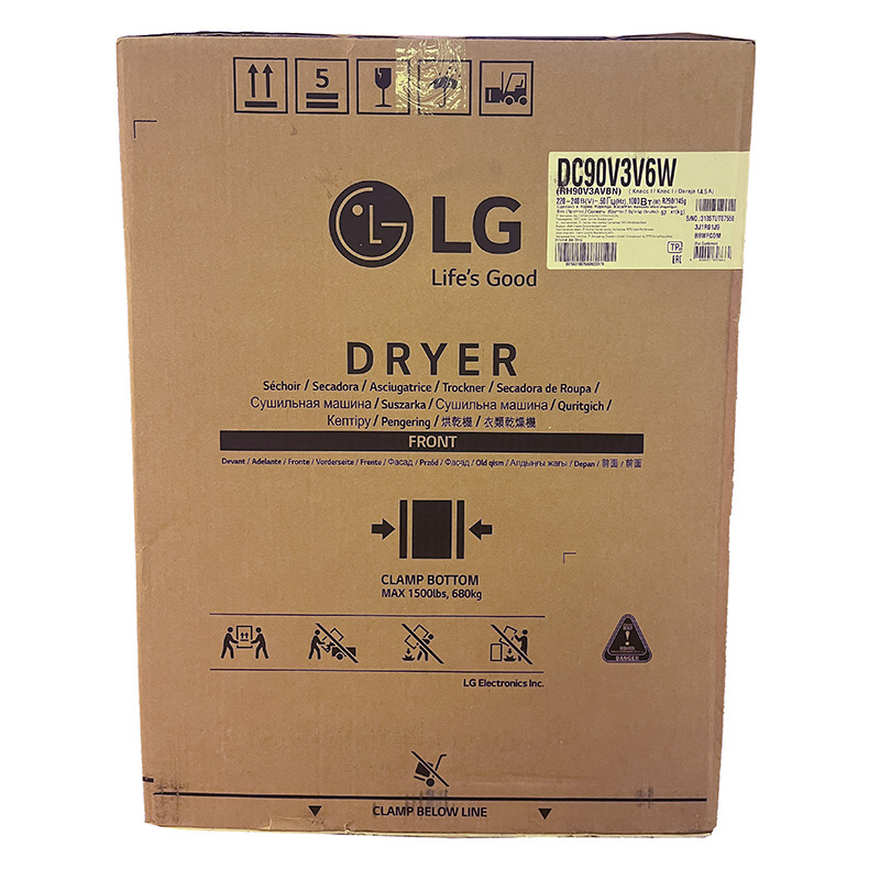 

Сушильная машина LG DC90V3V6W, DC90V3V6W