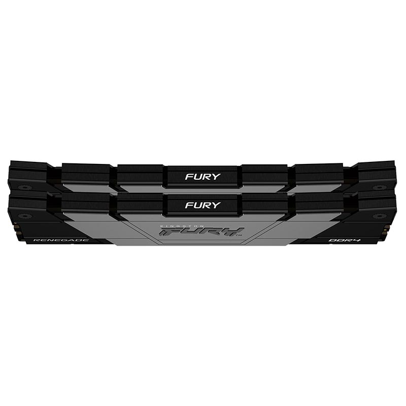 фото Модуль памяти kingston fury renegade black xmp ddr4 dimm 4800mhz pc4-38400 cl19 - 16gb (2х8gb) kf448c19rb2k2/16