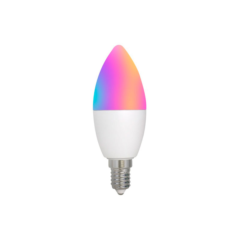 Лампочка Moes Wi-Fi LED Bulb E14 RGB+CW 6W WB-TDC6-RCW-E14 умная лампочка moes