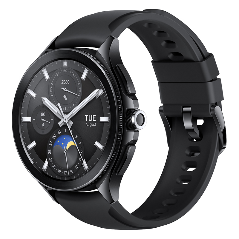 Умные часы Xiaomi Watch 2 Pro Black Case with Black Fluororubber Strap M2234W1 / BHR7211GL умные часы xiaomi watch 2 pro bluetooth black case with black fluororubber strap m2234w1 bhr7211gl