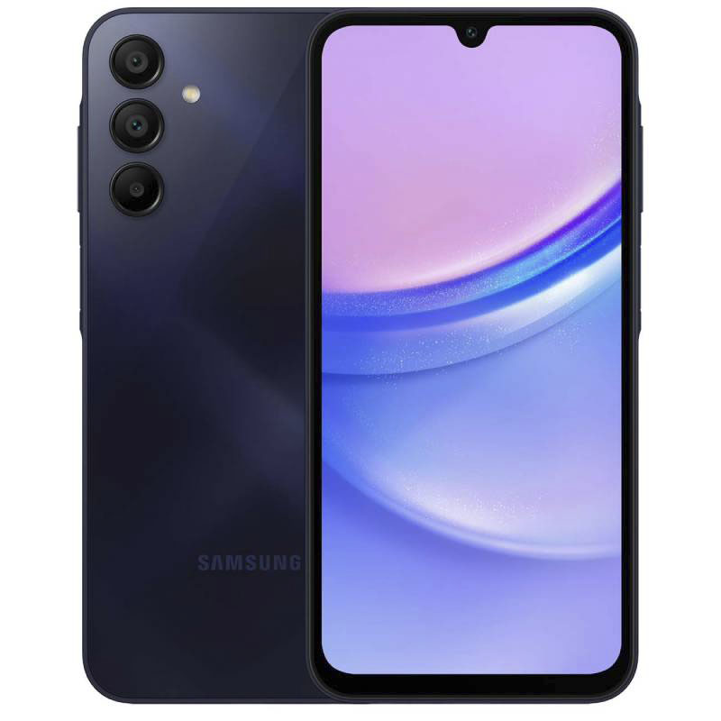 Сотовый телефон Samsung SM-A155 Galaxy A15 8/256Gb Dark Blue телефон samsung galaxy a15 8 256gb голубой sm a155flbiafb
