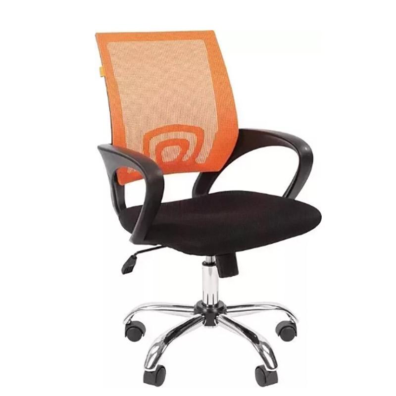 Компьютерное кресло Chairman 696 TW Orange Chrome 00-07054946 компьютерное кресло chairman kids 103 lt монстры 00 07122081