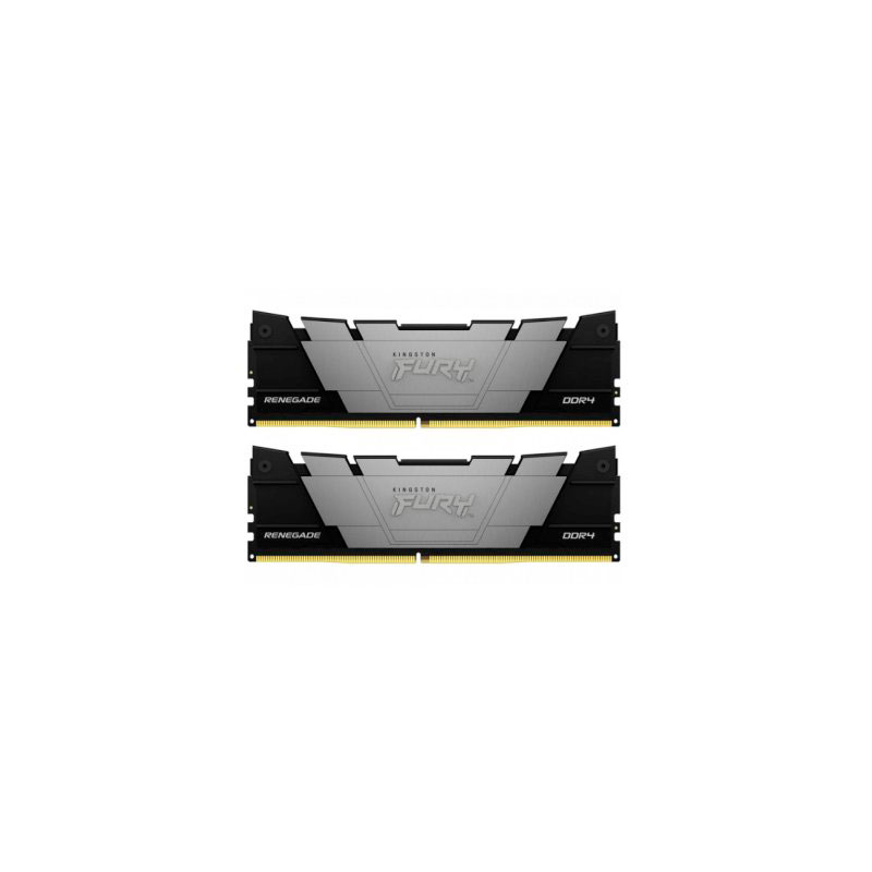   Kingston Fury Renegade Black DDR4 DIMM 3600Mhz PC28800 CL18 - 64Gb (2x32Gb) KF436C18RB2K2/64
