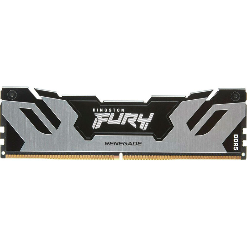 фото Модуль памяти kingston fury renegade silver xmp ddr5 dimm 6400mhz pc51200 cl32 kf564c32rs-32