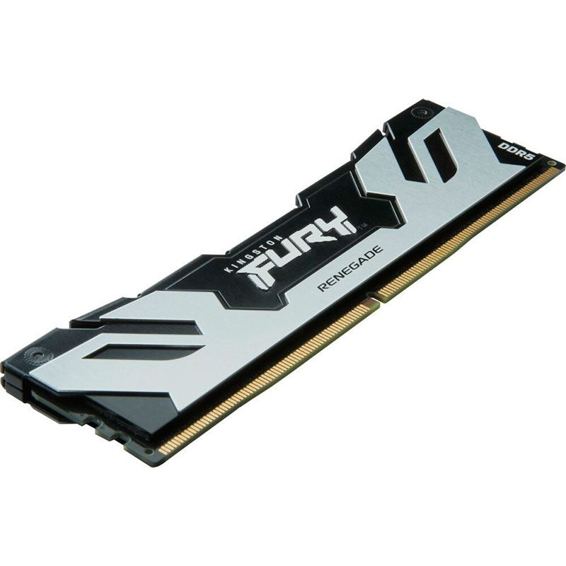 фото Модуль памяти kingston fury renegade silver xmp ddr5 dimm 6400mhz pc51200 cl32 kf564c32rs-32