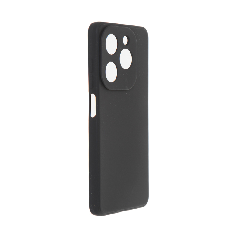 Чехол iBox для Tecno Spark Go 2024 с защитой камеры и подложкой Silicone Black УТ000037615