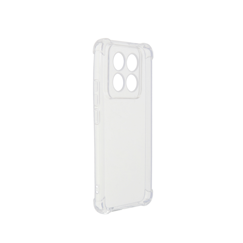 цена Чехол iBox для Xiaomi 14 Pro Crystal с усиленными углами Silicone Transparent УТ000037627
