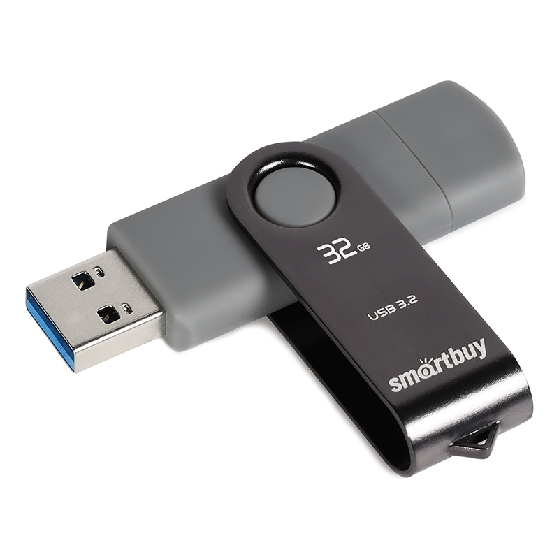 USB Flash Drive 32Gb - SmartBuy Twist Dual SB032GB3DUOTWK usb flash drive 256gb smartbuy ufd 3 0 twist red sb256gb3twr