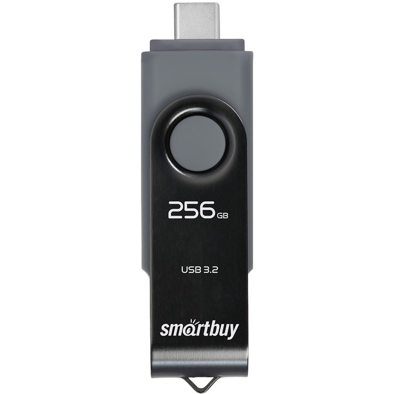 фото Usb flash drive 256gb - smartbuy twist dual sb256gb3duotwk