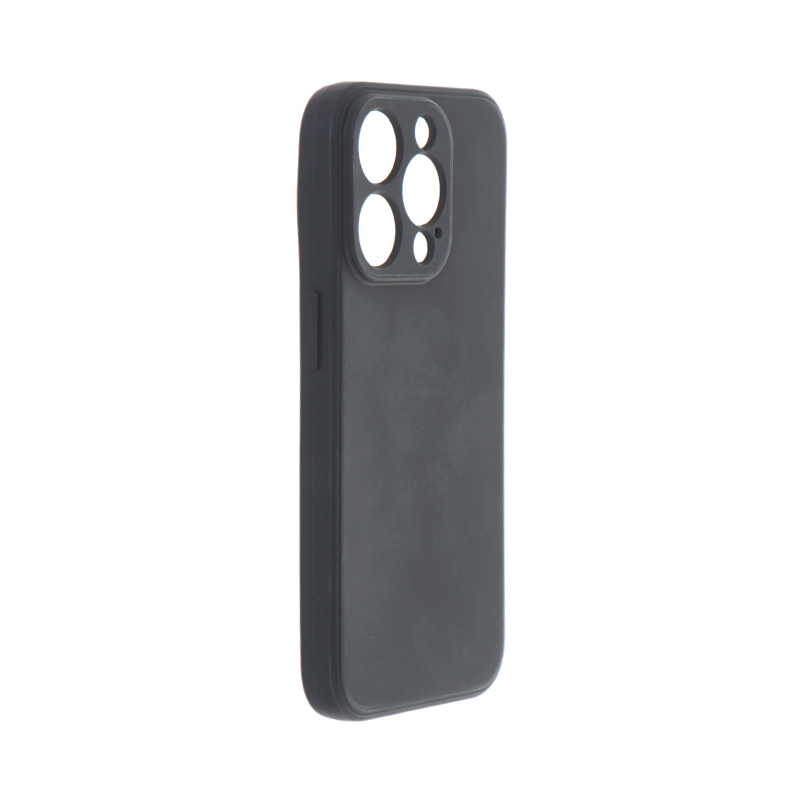 Чехол Zibelino для APPLE iPhone 15 Pro Soft Matte с микрофиброй Black ZSMF-APL-15PRO-BLK