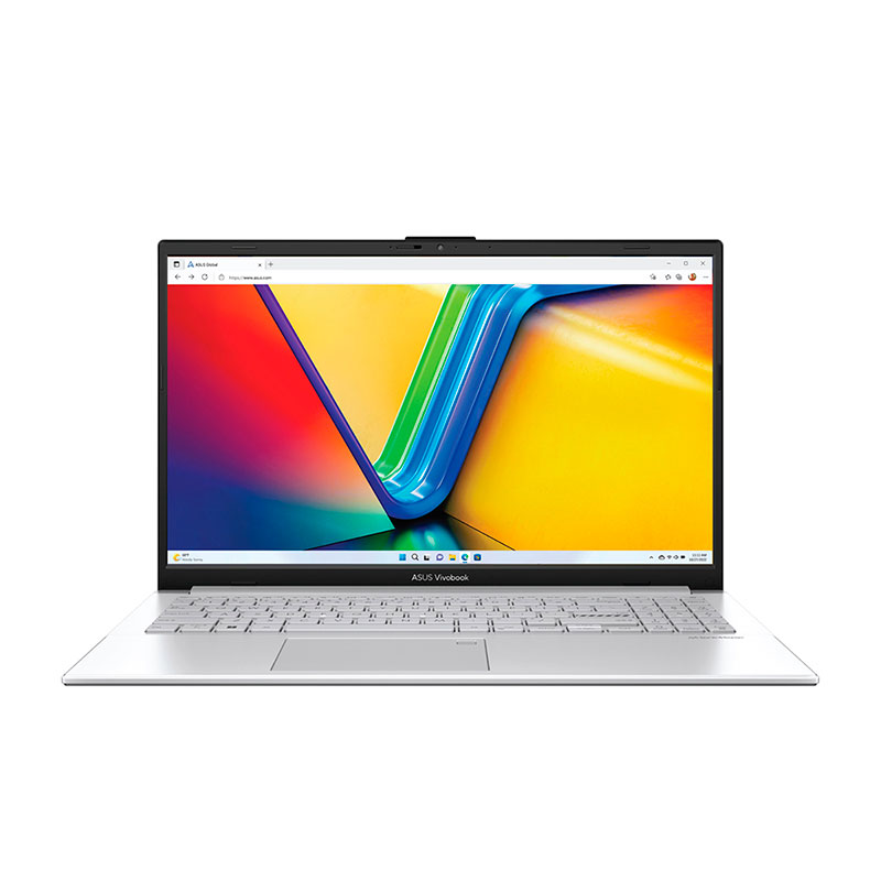 Ноутбук ASUS VivoBook Go 15 E1504FA-BQ867 90NB0ZR1-M01EC0 (AMD Ryzen 5 7520U 2.8GHz/16384Mb/512Gb SSD/AMD Radeon Graphics/Wi-Fi/Cam/15.6/1920x1080/No OS)