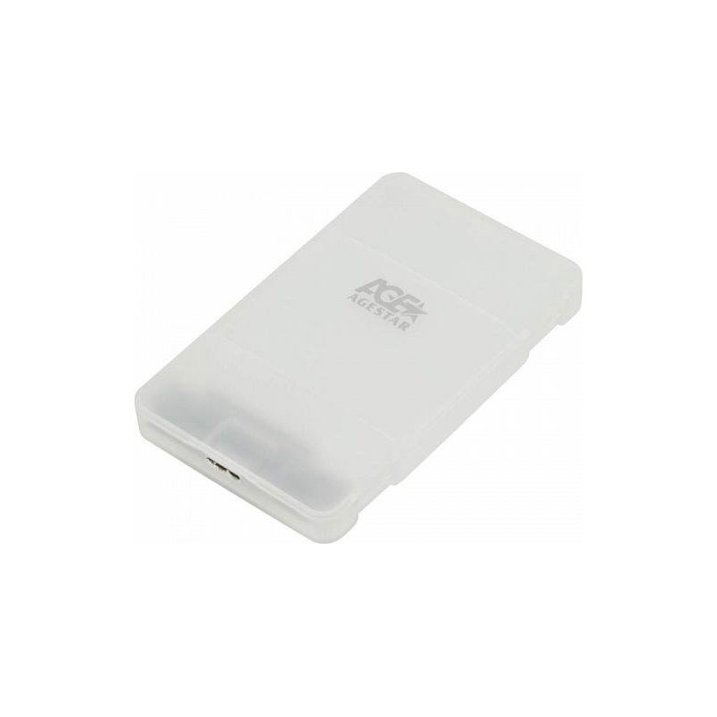 

Внешний корпус для HDD AgeStar 3UBCP1-6G USB3.0 SATA White, 3UBCP1-6G