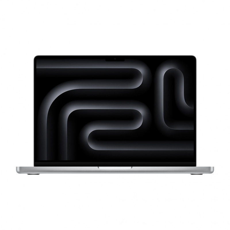 фото Ноутбук apple macbook pro 14 (2023) (английская раскладка клавиатуры) silver (apple m3/8gb/512gb ssd/wi-fi/bluetooth/cam/14/3024x1964/mac os)