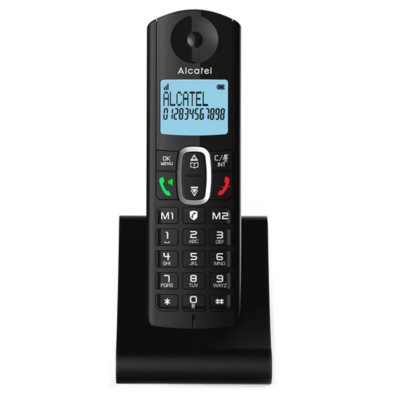 цена Радиотелефон Alcatel F685 RU Black