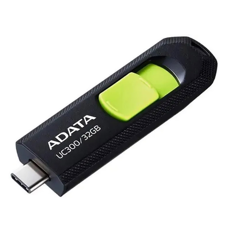 фото Usb flash drive 32gb - a-data acho-uc300-32g-rbk/gn