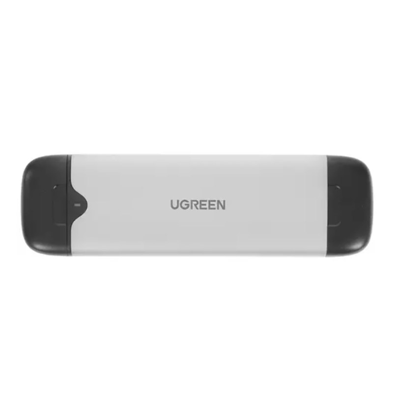 Бокс для жесткого диска Ugreen CM353 USB-C + USB-A M.2 M-Key Enclosure Space Gray 70532