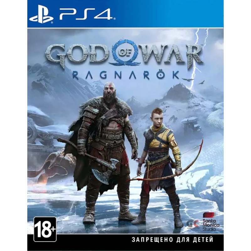 Игра God of War Ragnarok для PS4 god of war ragnarok [ps5 русские субтитры]