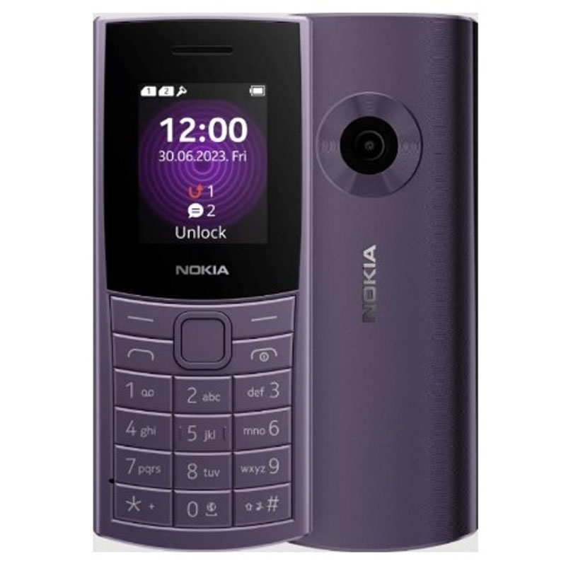 Сотовый телефон Nokia 110 4G DS (TA-1543) Purple сотовый телефон nokia 110 ds ta 1567 charcoal