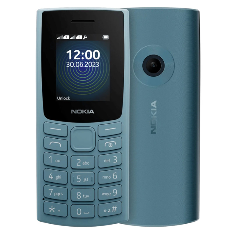Сотовый телефон Nokia 110 DS (TA-1567) Blue сотовый телефон nokia 2660 ta 1469 dual sim blue