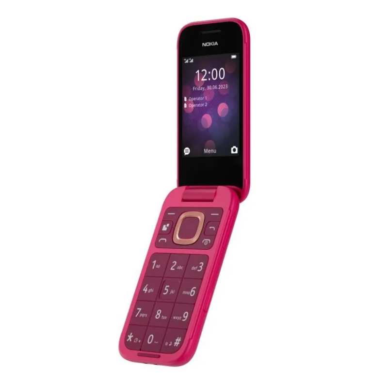 Сотовый телефон Nokia 2660 DS (TA-1469) Pop Pink сотовый телефон nokia 2660 ta 1469 dual sim blue