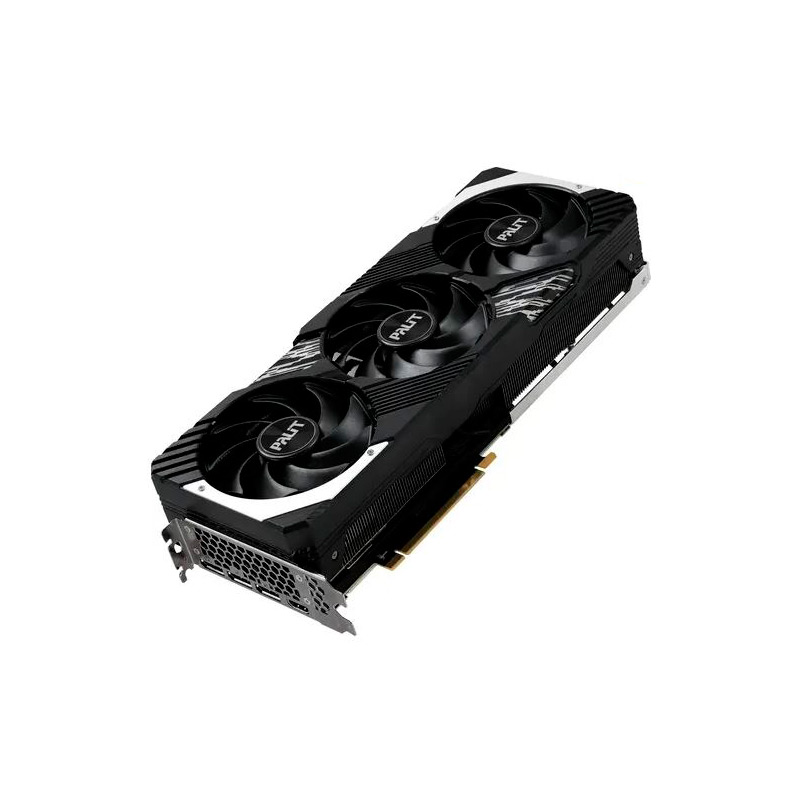 фото Видеокарта palit geforce rtx 4080 super gaming pro 2295mhz pci-e 4.0 16384mb 23000mhz 23000mhz 256-bit 3xdp ned408s019t2-1032a